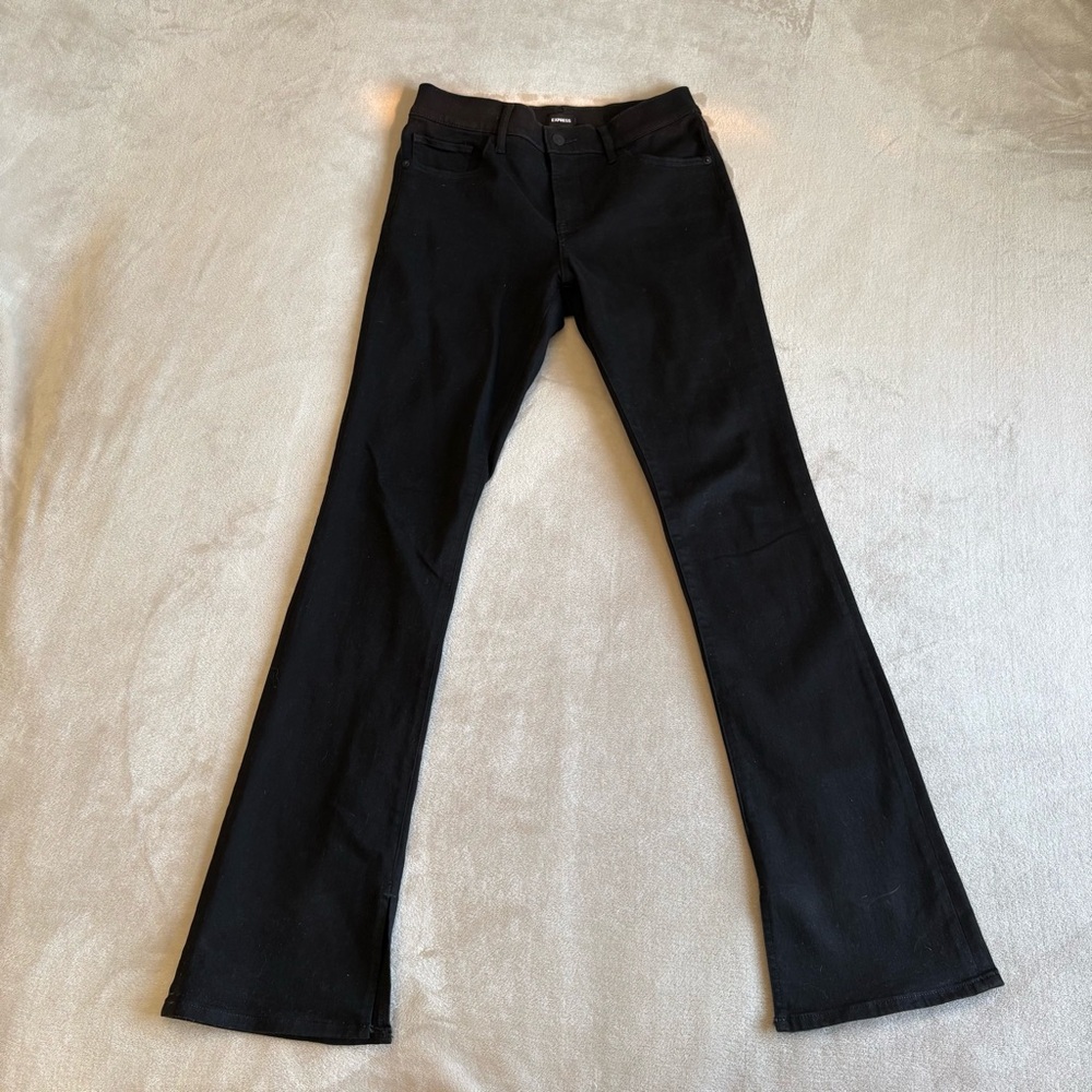 Express Black Denim Pants